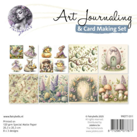 Fairybells Art journaling en card making set 10