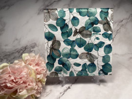 Home fashion eucalyptus bladeren servet nr H046