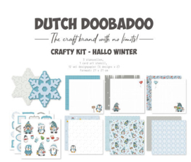 Dutch Doobadoo DDBD Crafty kit Hallo winter