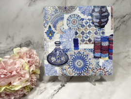 Ambiente Medina Marokko tapijt vaas servet nr H525
