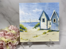 Ambiente strand huisjes servet nr HM361