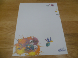 Diddl / Pimboli A5 1 vel verzamel briefpapier wit oudere serie nr 42