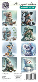 Fairybells 3-D setje winter nr 4