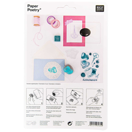 Acryl stempel blok 6x10 cm