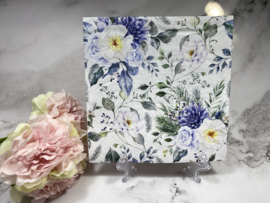 Ti flair winter bloemen servet nr H0473