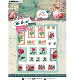 Studio light Postage Stamps & Quotes Sending You Love nr.36
