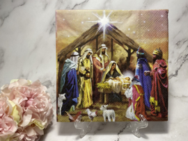 Ambiente Kerst stal servet  nr H665