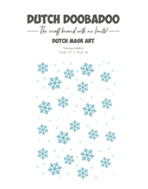 Dutch Doobadoo DDBD Mask art Sneeuwvlokken A5