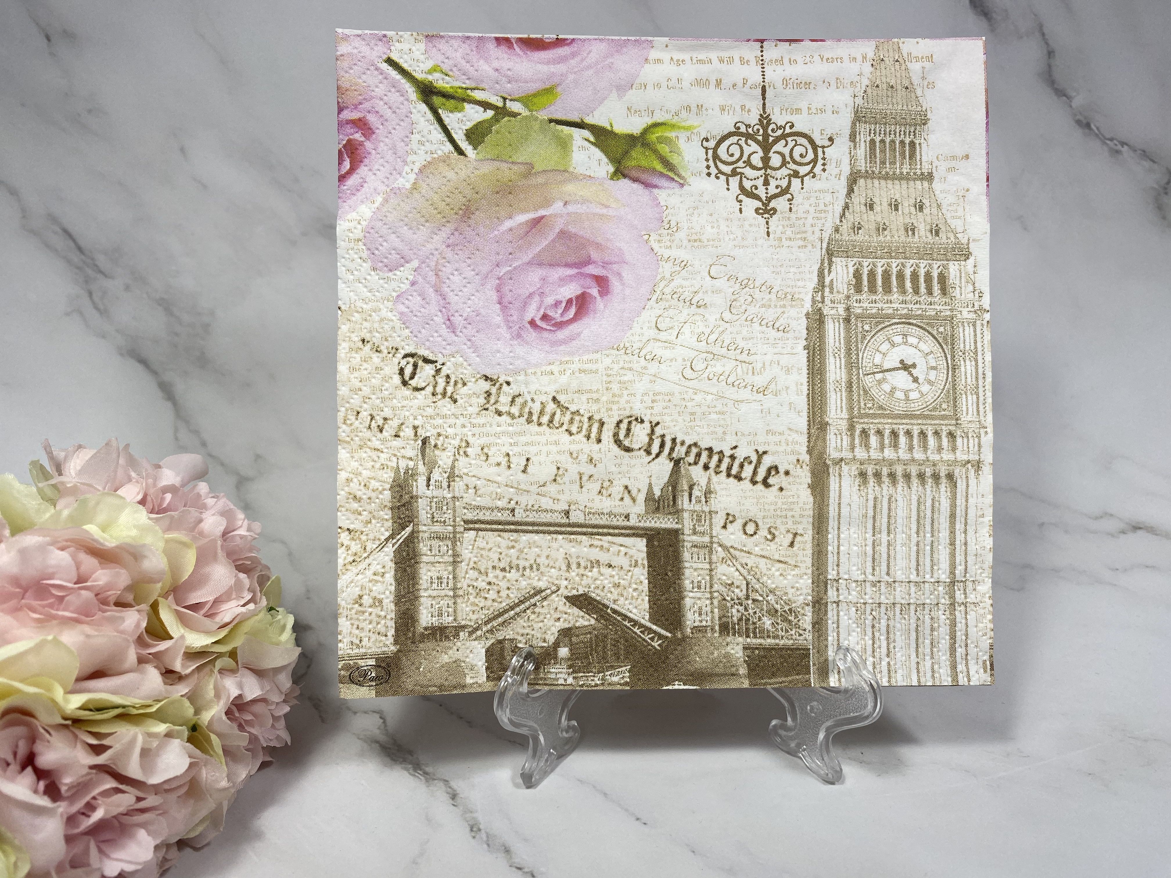 PAW Londen Big Ben servet nr 267