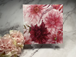 Ti flair roze dahlia servet nr H170