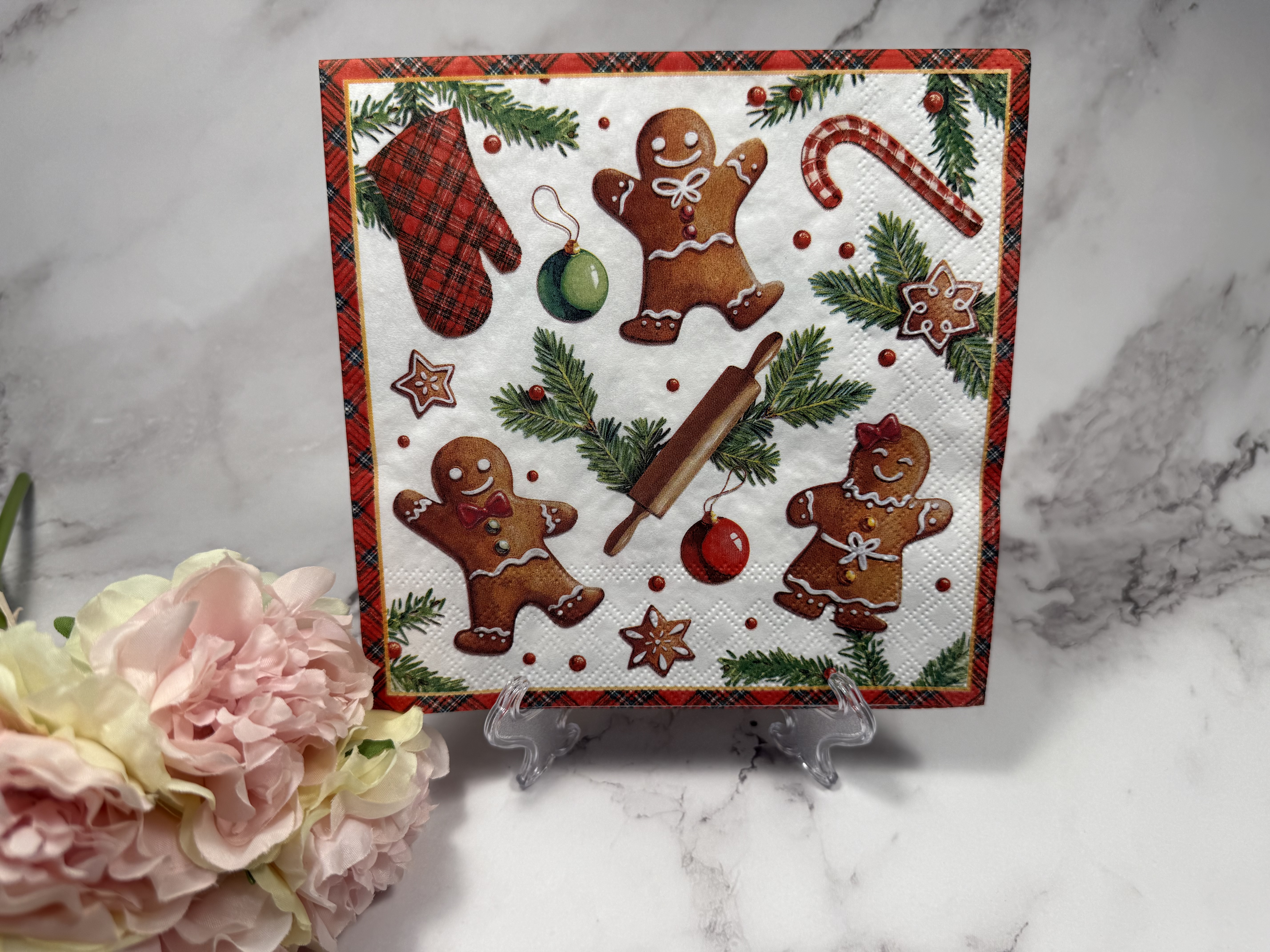Ambiente gingerbread servet KHM11