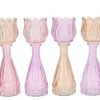 Bloem vaas / waxinelichthouder |Pastel mix l