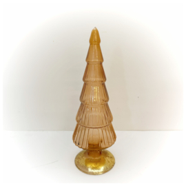 Kerstboom glas | Oranje M