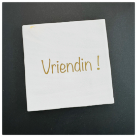 Tegel | Vriendin ! 13x13 cm