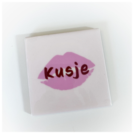 Tegeltje | kusje