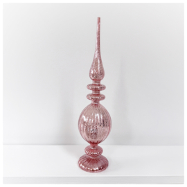 LED Kerstpiek glas | 41cm  Set van 6