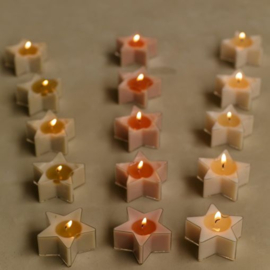 Waxine ster Pistache.