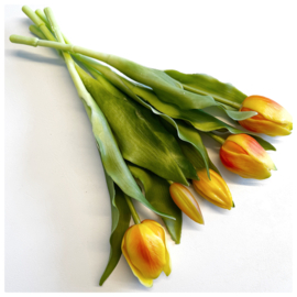 Bos real touch kunsttulpen (5) | Geel