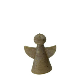 Engel kaars goud 10cm (6 stuks)