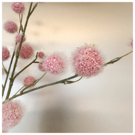 Pompom Flocky fruit 80cm | roze