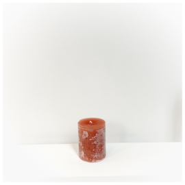 Dekocandle kaars Ø8,6x10 Terracotta