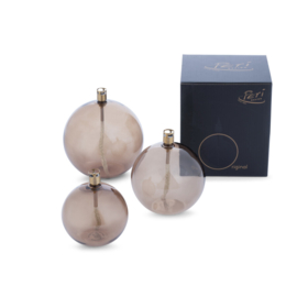 Olielampen  champagne bol set