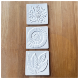 Tegel Viva  wit | set van 3