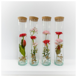 Tube kunstbloemen hoog