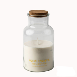 Jar Candle Lisse L wit