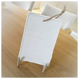 Tegel hanger | Thinking of you