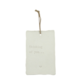 Tegel hanger | Thinking of you