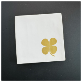 Tegeltje | Klavertje 10x10 cm