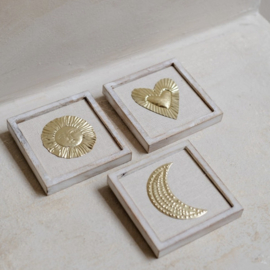 Wand lijstjes  | Life hout set van 3