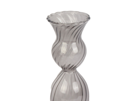 Swirl kandelaar M Black