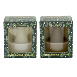 Engelkaars in glas | taupe