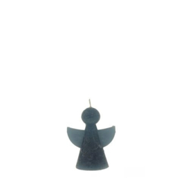 Engel kaars arctisch blauw 8cm