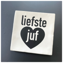 Juf | Tegeltje