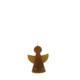 Engel kaars Siena bruin 8cm