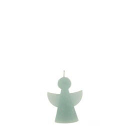 Engel kaars licht blauw 8cm