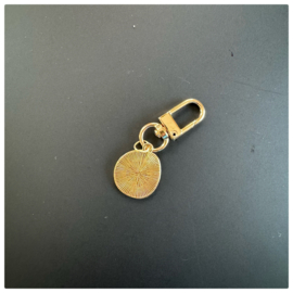 Sleutelhanger | Smiley roze