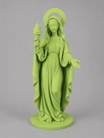 Maria met ijsje| groen