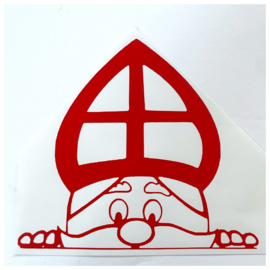 Sint | raamsticker Gluursint