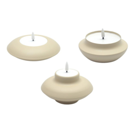 Led kaarsen set | Lars beige