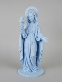 Maria met ijsje| blauw