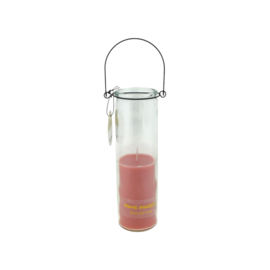 Kaars in glas Frank | roze