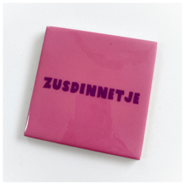 Tegeltje | zusdinnetje