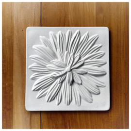 Tegel Viva L | bloem wit