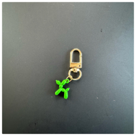 Sleutelhanger | Balloon dog groen