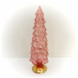 Kerstboom glas | Rose L