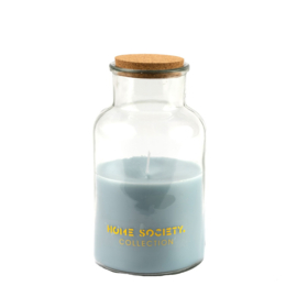 Jar Candle Lisse L blauw